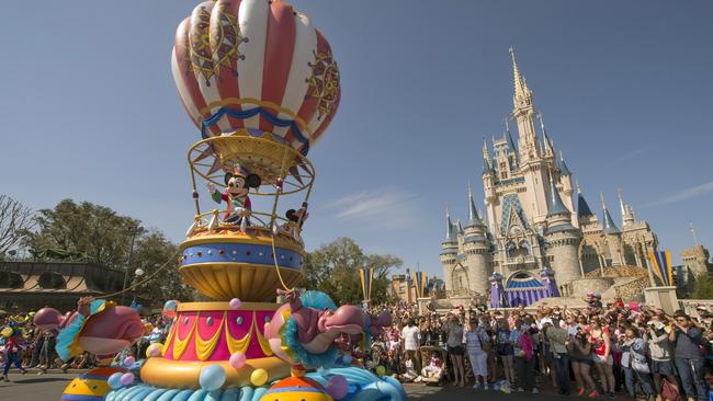 Orlando is the most visited destination in the US, thanks largely to the universal appeal of Walt Disney World. Picture: Kent Phillips