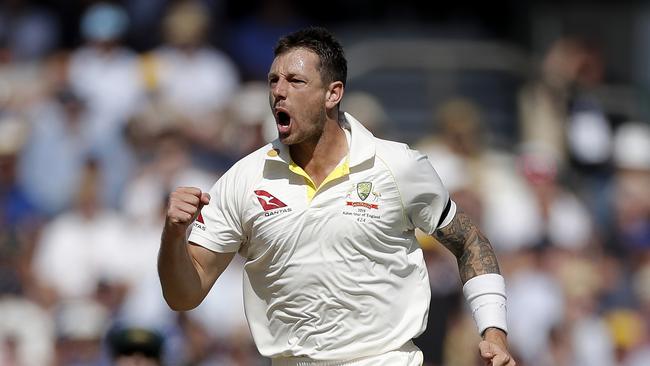 Australia has been urged to deploy their ‘attack dog’ James Pattinson on Boxing Day. Picture: Getty