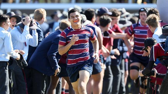 The Southport School vs Nudgee College in round 8 of the 2017 GPS rugby union competition, 2nd September at TSS. This image is for Editorial Use Only. This image is licensed to The Southport School (Royalty Free). Photo: Adrian Gaglione.