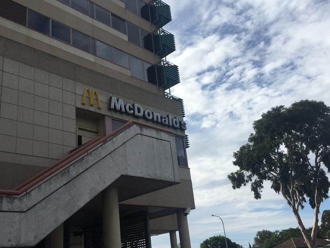 The tired-looking McDonald's which closed its doors at Westfield Marion shopping centre last year.