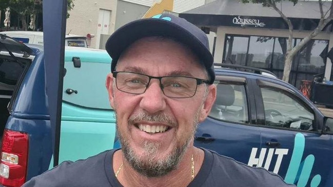 Scott Cabrie (pictured) was allegedly stabbed to death during an attempted robbery in Queensland’s Fraser Coast region in February last year. Picture: Supplied