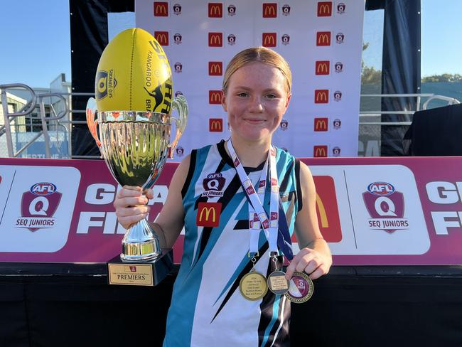 Lexie Prior #2, Junior SEQ AFL grand finals, 2024