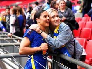 Sam Kerr and Kristie Mews are engaged