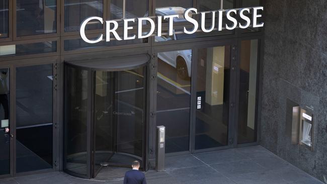 The demise of Swiss bank Credit Suisse has caused stresses on global funding markets. Picture: Getty Images