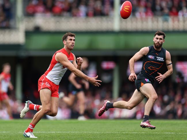 The Giants were beaten at their own game for much of the Sydney Derby. Picture: Cameron Spencer/Getty Images