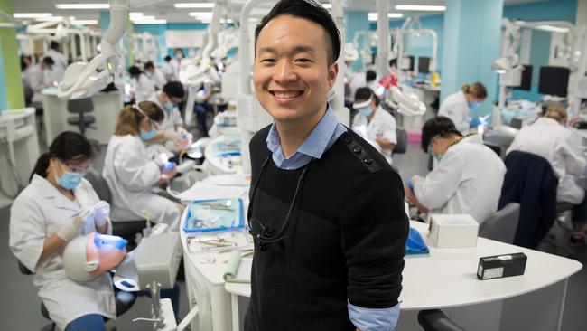 Austin Yoo, 22, is in his final year of a Bachelor of Dental Surgery degree at the University of Adelaide. Picture: Matt Turner