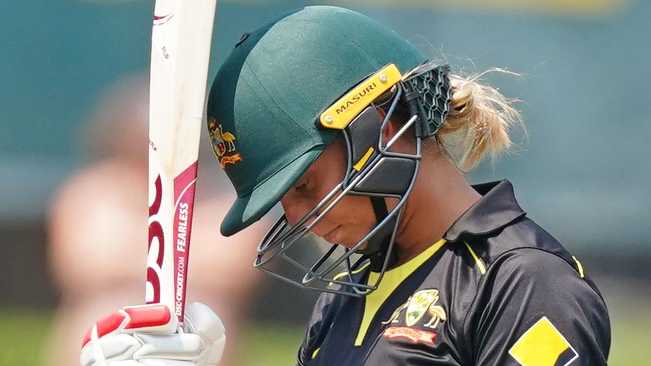 Ashleigh Gardner was disappointed to fall seven runs short of a century.