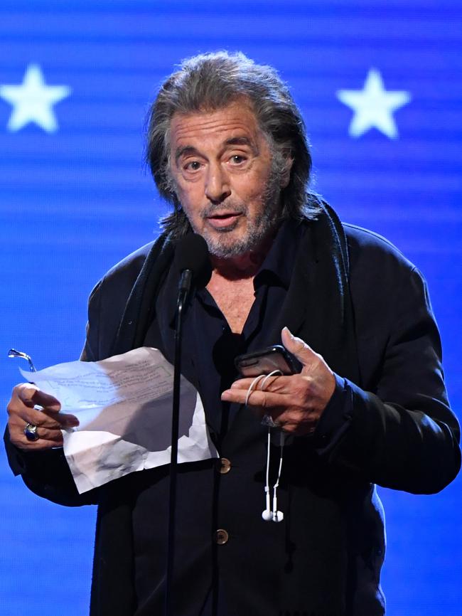 Al Pacino turns 82 later this month. Picture: Amy Sussman/Getty