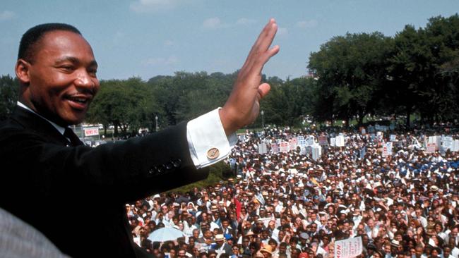 We live in a remarkably stupid age when quoting Martin Luther King and committing to treating everyone equally is deemed ‘racist’. Picture: Getty Images