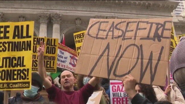 NYC students protest in support of Palestine