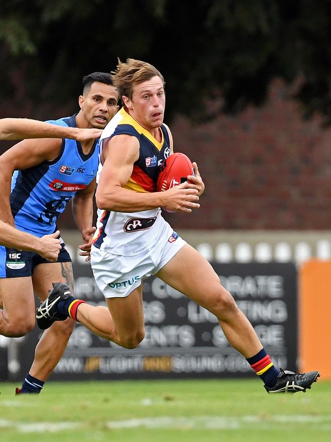 Adelaide’s Tom Hutchesson is going to the combine. Picture: Tom Huntley