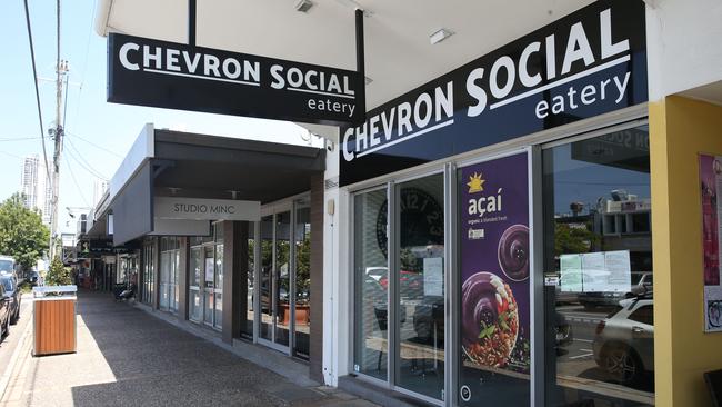 Chevron Social Eatery has closed its doors. Picture Glenn Hampson