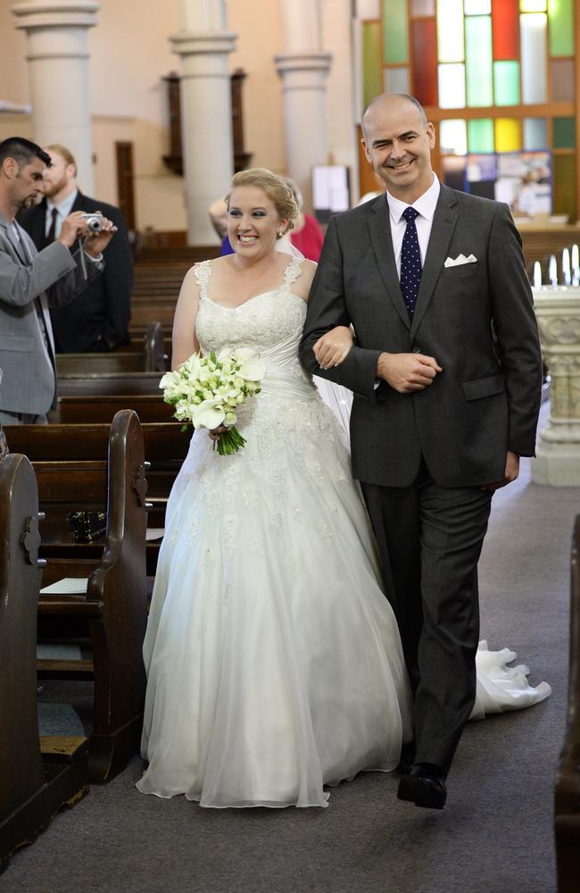 Palmer united candidate for Blair Anthony Stanton was unable to attend the launch party on Saturday as he had to walk his daughter down the aisle at St Marys church in Ipswich. Photo: Rob Williams / The Queensland Times