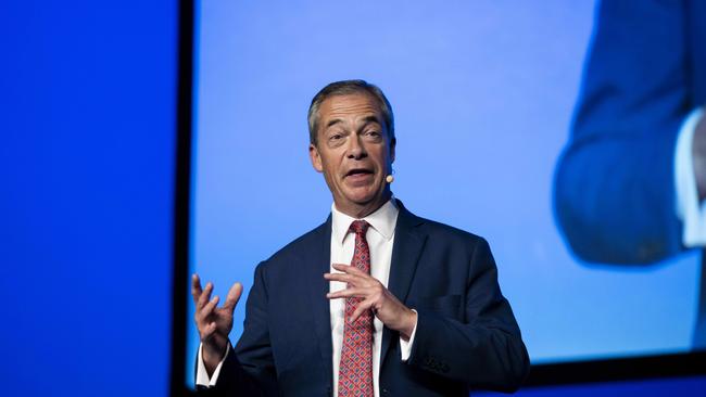 Nigel Farage is at the centre of a sensation ‘de-banking’ scandal by elite UK bank Coutts. Picture: NewsWire / Monique Harmer