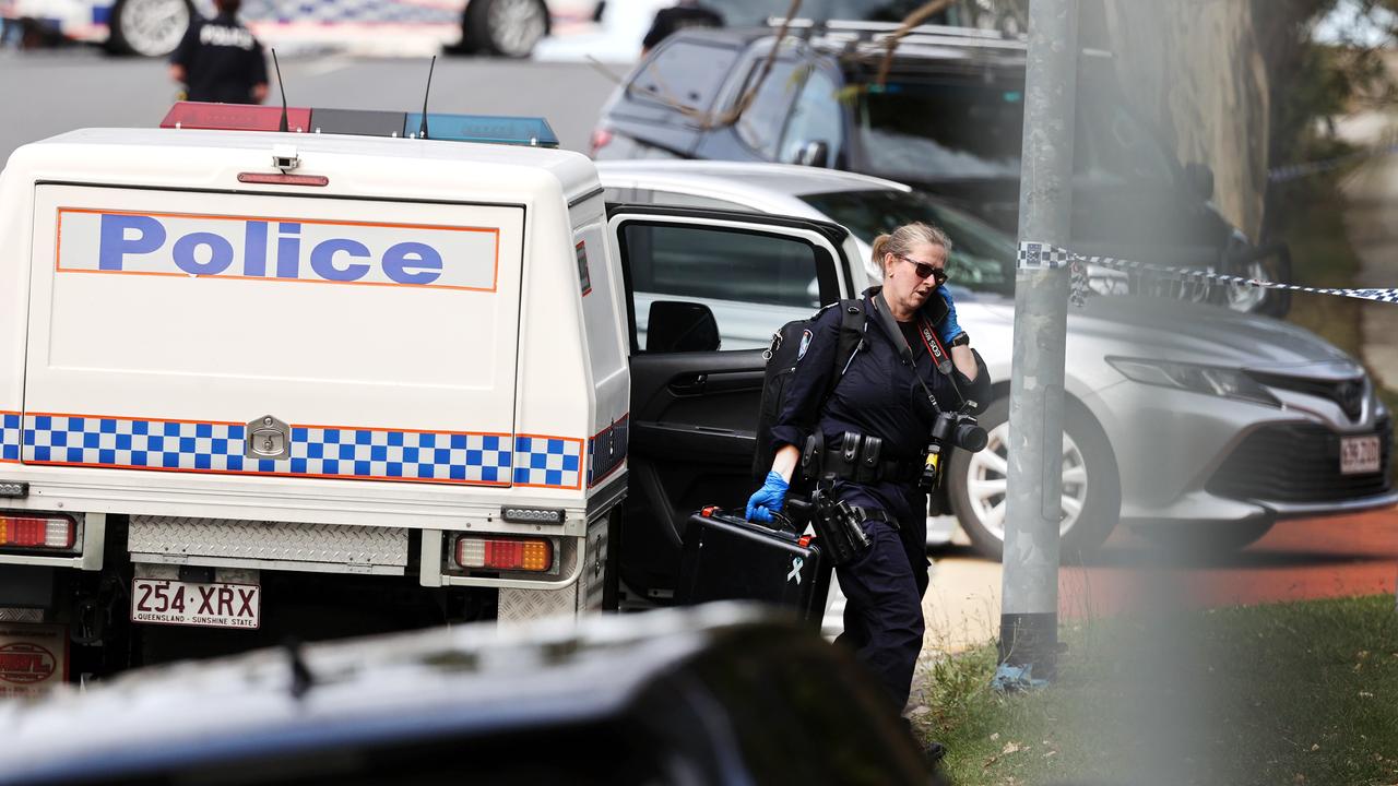 Police are investigating the suspicious death of a man at Wilston on Sunday morning. Picture: Nigel Hallett