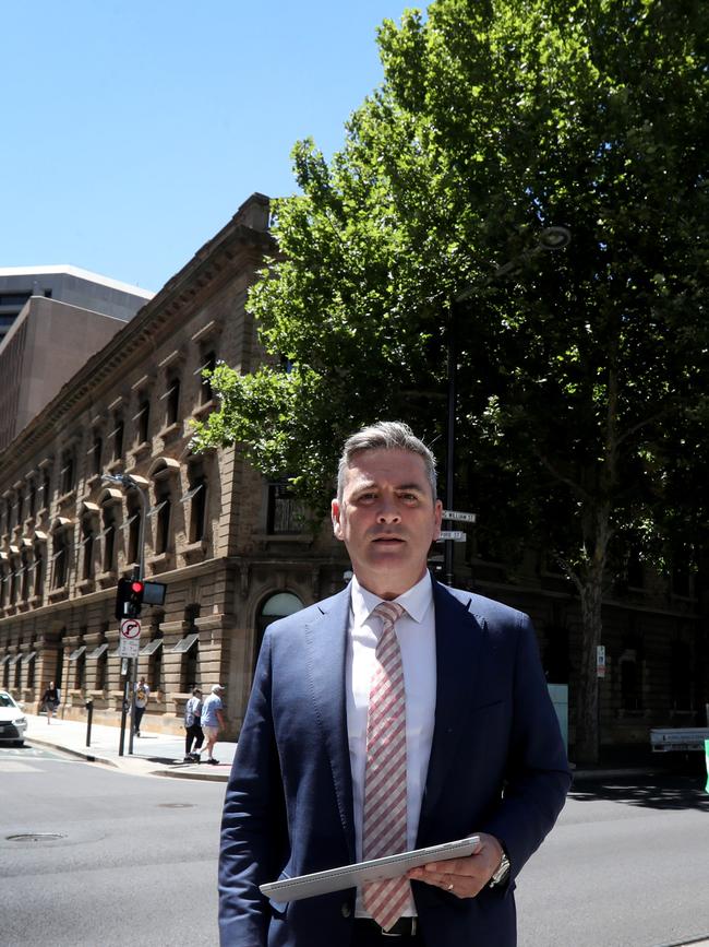 TPG’s group executive of corporate, government and wholesale, Mark Rafferty. Picture: Kelly Barnes/The Australian