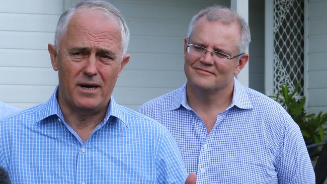 Prime Minister Malcolm Turnbull and Treasurer Scott Morrison.