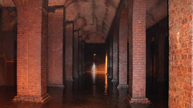 The North Adelaide Service Reservoir, built in the 1870s, is in line for state heritage listing. Image supplied by Allwater