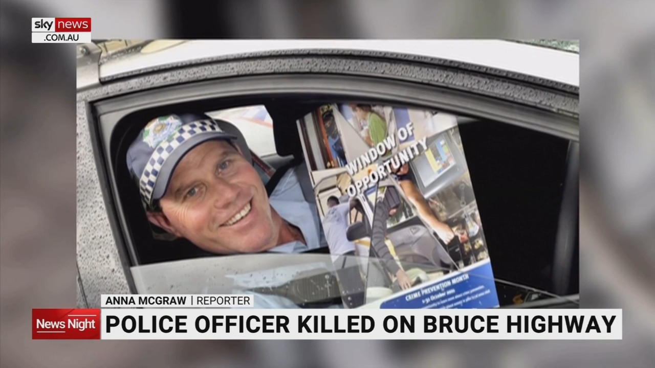 Police officer killed on Bruce Highway