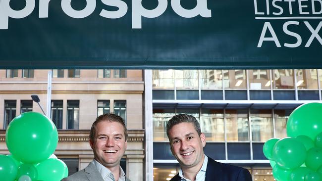 Joint Propsa CEO's Greg Moshal (right) and Beau Bertoli. Picture: John Feder