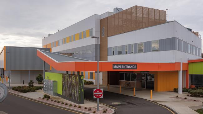 The North West Regional Hospital. Picture: AAP IMAGE/SIMON STURZAKER