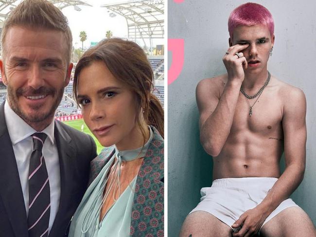 Beckhams slammed for teen son’s racy shoot