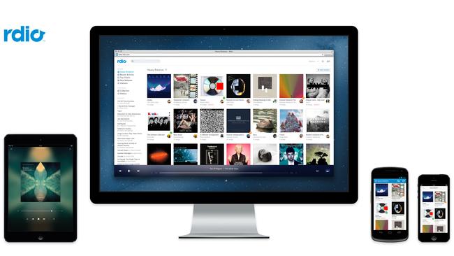 Many venues ... Rdio is available on Apple iPads, iMacs, Google Android and Apple smartphones.