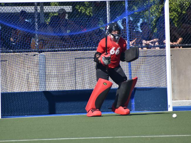 Division 2, Gympie versus Bundaberg at the Hockey Queensland under-18 menâ€™s state championships in Rockhampton from April 25 to 28, 2024.