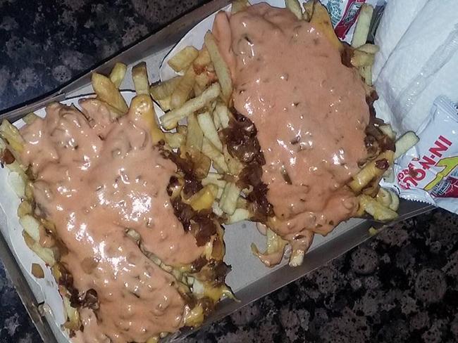 Animal Fries are only available from the ‘secret menu’. Picture: Instagram