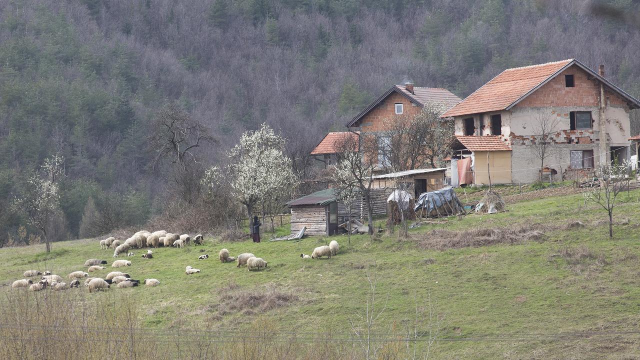 EMBARGO APPLIES - DO NOT PUBLISH BEFORE 14 MAY 2016 .. OSVE, BOSNIA. March 2016 - Buried deep in the north Bosnian woods 130km north of Sarajevo is the village of Osve, a community of Salafist Islamists who dismiss claims they are running a terrorist camp amid their fields of fruit and vegetables but admit many of its members have left to fight with the group in Syria. Picture Ella Pellegrini