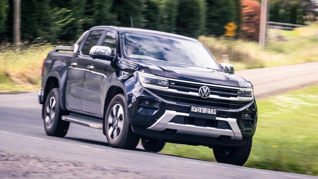 The Volkswagen Amarok is a polished dual-cab ute. Photo: Thomas Wielecki