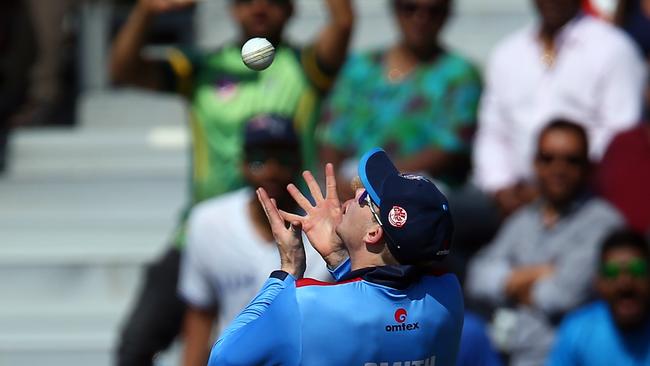 Steve Smith had a solid day in the field and with the bat for the Toronto Nationals. Picture: Getty