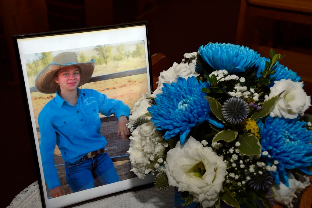 Memorial Service at Our Lady of Lourdes School for teen Amy "Dolly" Jayne Everett. January 2018. Picture: Bev Lacey