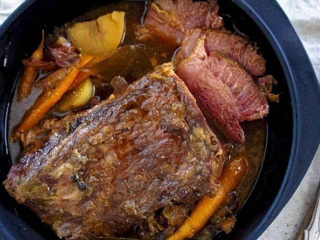 Slow-cooked Silverside. Picture: Supplied