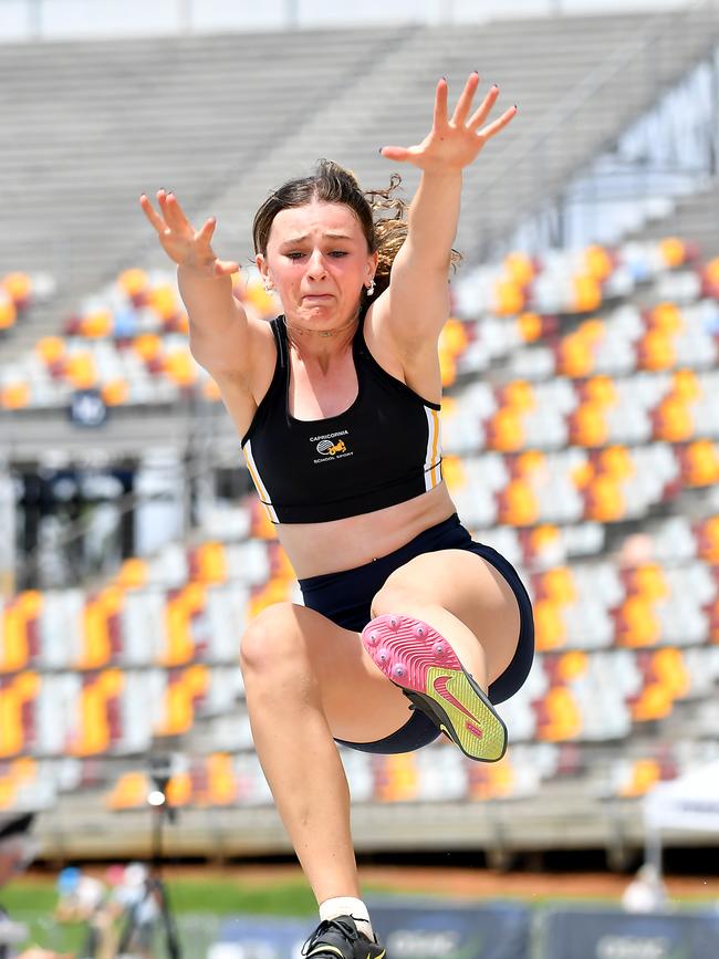 The Queensland All Schools track and field championships at QSAC. Saturday November 2, 2024. Picture, John Gass