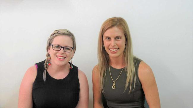 HELP AT HAND: Kendall Morton, director of home care assistance at Sunshine Coast to Wide Bay and Simone Arlott, placement consultant at Aged Care Guidance. Picture: Contributed