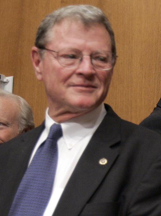 Former Republican senator James Inhofe.