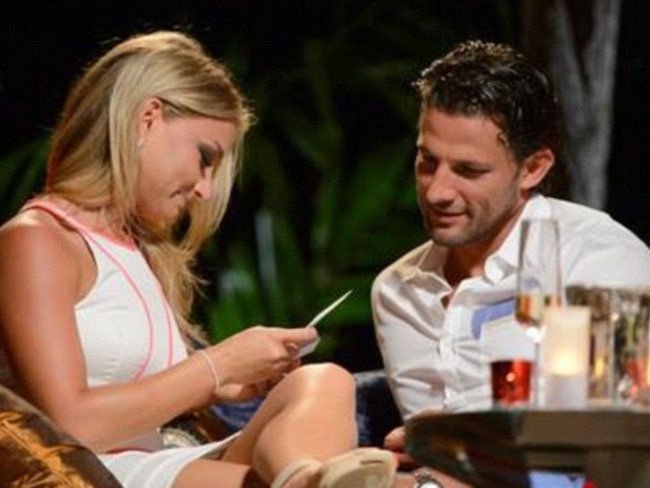 The couple find love on the dating show The Bachelor in 2013.