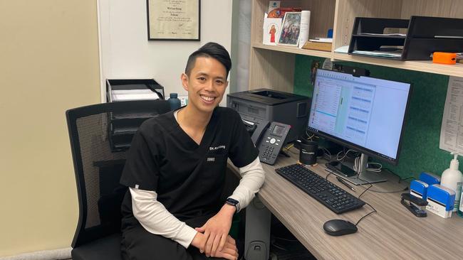 Dr Wei Lun (Alvin) Kong at Blackburn Clinic deals with everything as a GP.