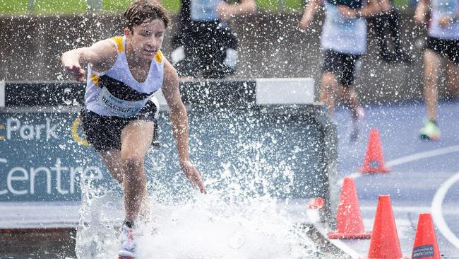 Isaac Beacroft from Quakers Hill at the NSW championships..