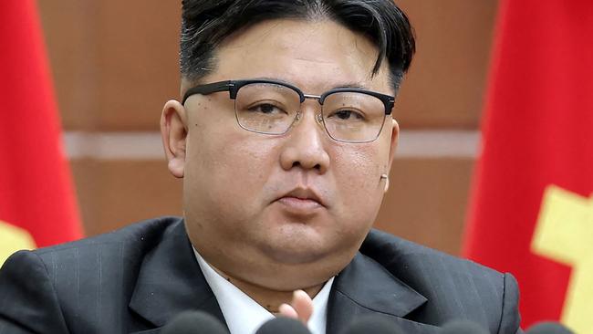 North Korean leader Kim Jong-un. Picture: KCNA VIA KNS / AFP