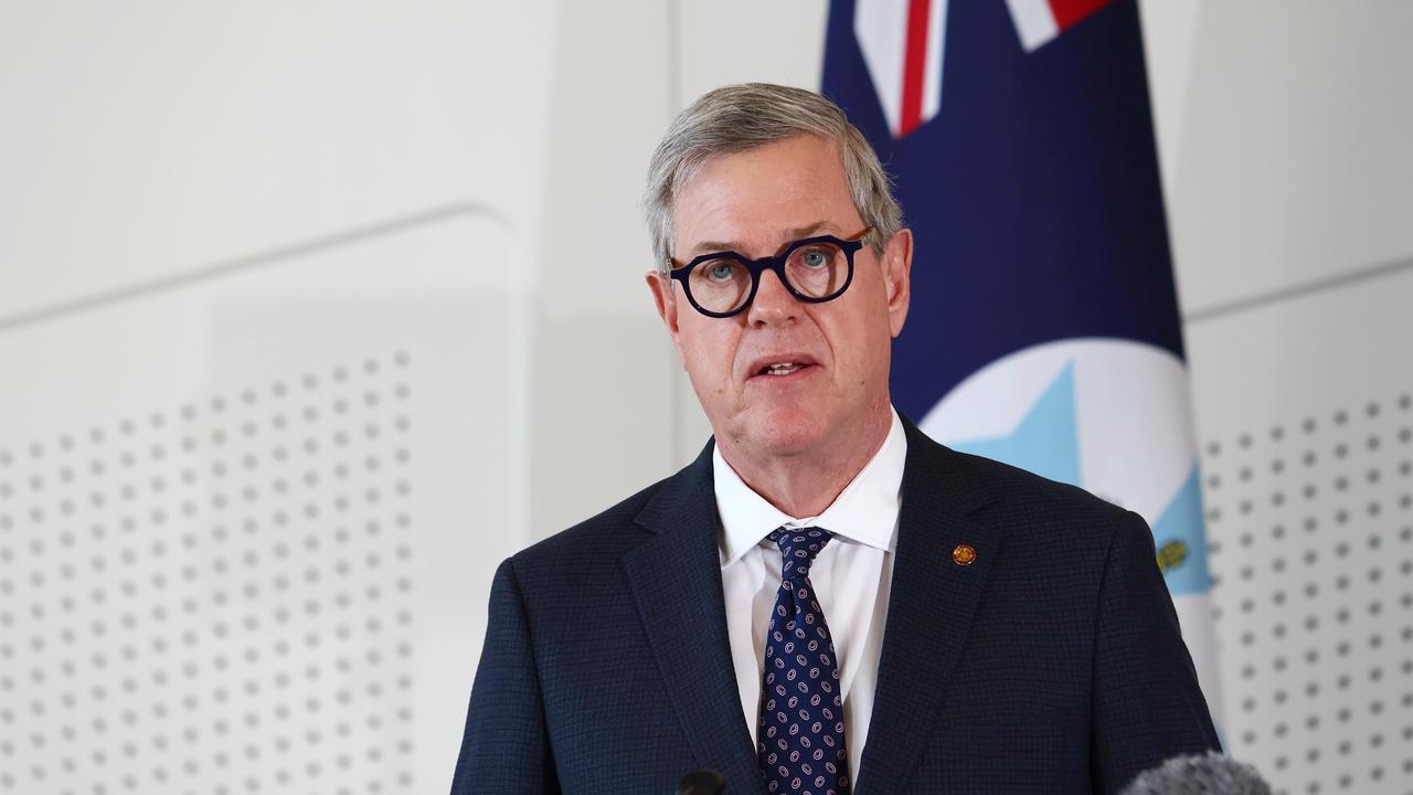 Brisbane, 16 January 2025. Queensland Health Minister Tim Nicholls during a press conference in Brisbane. Picture: Supplied