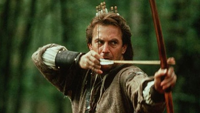 Kevin Costner was a deadly archer in Prince Of Thieves but couldn’t hit his English accent.