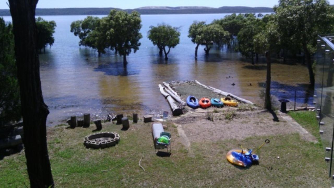 A secluded, 1490 sqm waterfront block with a private beach and a boat ramp for the water toys — now that’s a Queensland backyard. Surrounded by bushland, this property on Macleay Island, 30km from Brisbane, also offers breathtaking views of Moreton Bay and Stradbroke Island. It was sold in July by Professionals Real Estate for $1.125 million.