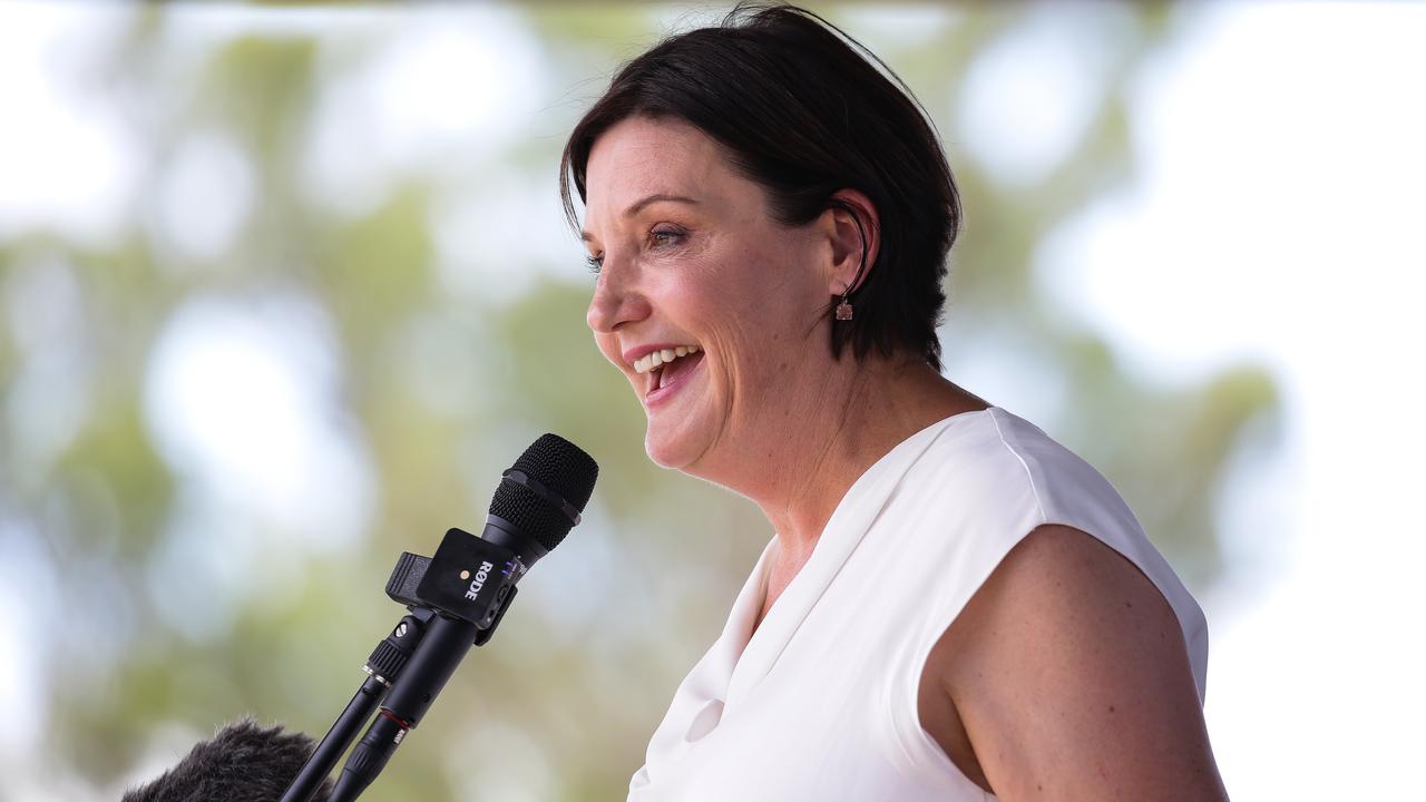 Opposition leader Jodi McKay said she would push for an upper house inquiry into the sale of land around the airport next week. Picture: NCA NewsWire / Gaye Gerard