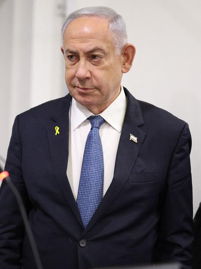 Israeli Prime Minister Benjamin Netanyahu. Picture: AFP