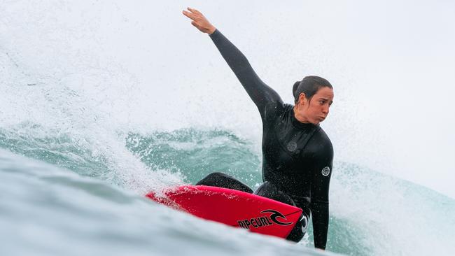 Tyler Wright is off to the Olympics. Picture: Aaron Hughes/World Surf League