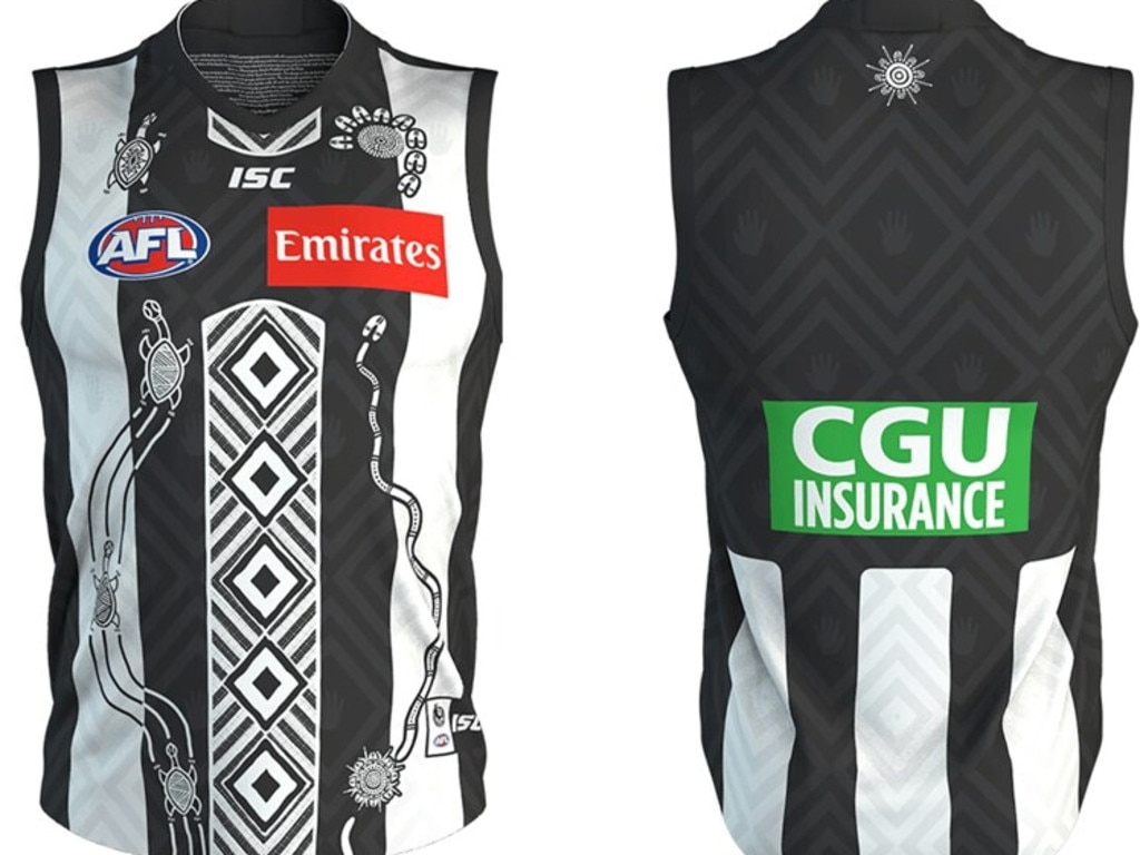 Barrawarn to Feature on Collingwood FC Indigenous Round Jumper – AFL  Sportsready