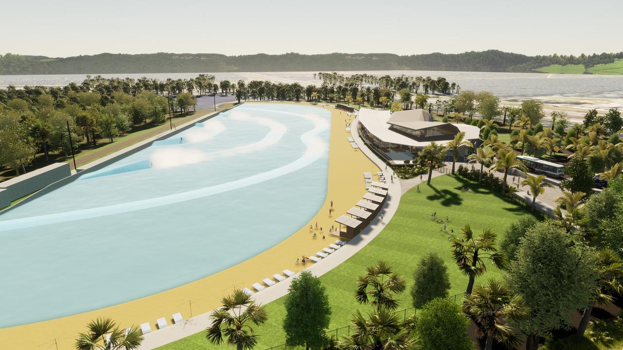 Sunshine Coast Council has approved a development application for a wave park at Glass House Mountains.