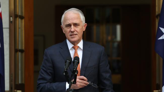 PM Malcolm Turnbull today. Picture Kym Smith